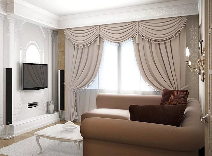 Шторы в зал: как подобрать правильно