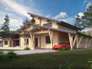 Дома из клееного бруса: комфорт, экологичность и долговечность