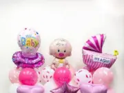 Шары на выписку из роддома: идеи, композиции, критерии выбора