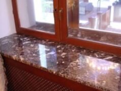 Подоконники, лестницы и другие декоративные элементы интерьера из натурального камня.