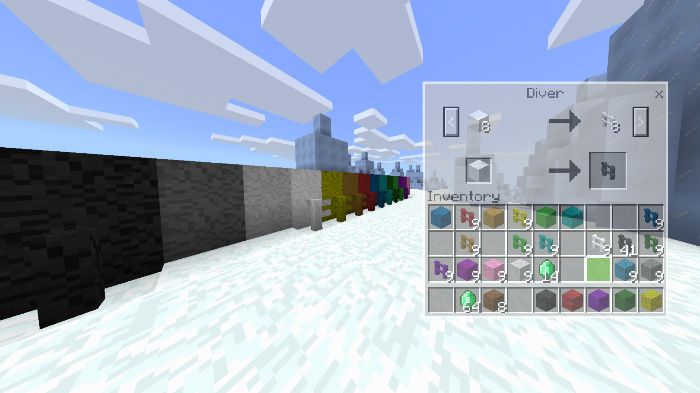 Мод на Коралловые блоки и новые заборы 1.2