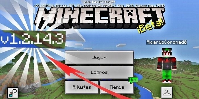 Майнкрафт 1.2.14.3 на Андроид