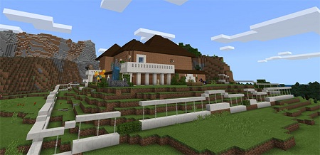 Карта Blu’s Redstone House (Творчество)