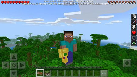 Мод на перчатку Таноса 1.6