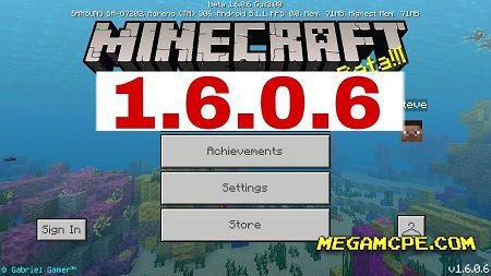 Майнкрафт 1.6.0.6 на Андроид (Бета-версия)