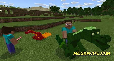 Мод Dragon Mounts 1.7+